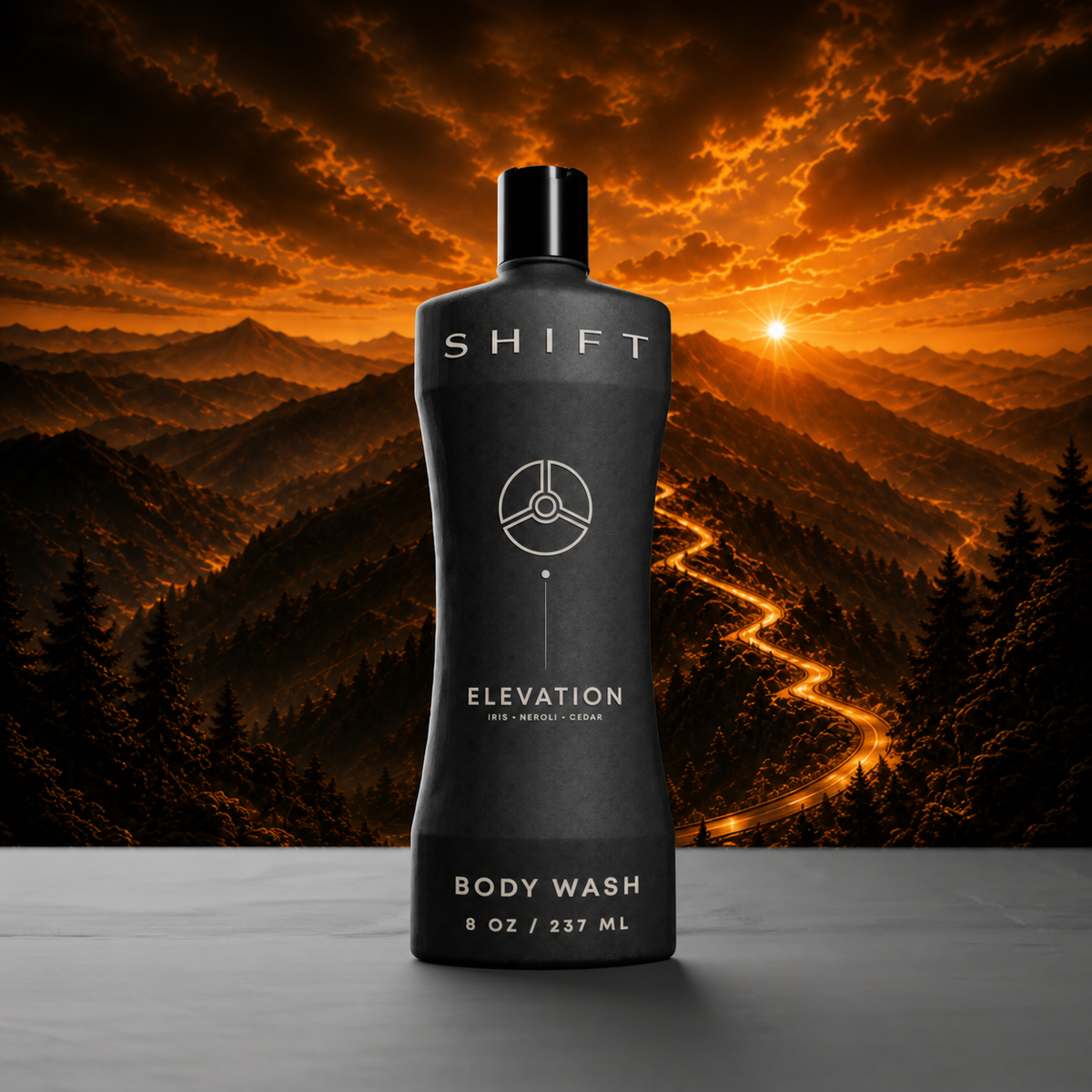 SHIFT Elevation Body Wash with Iris, Neroli and Cedar