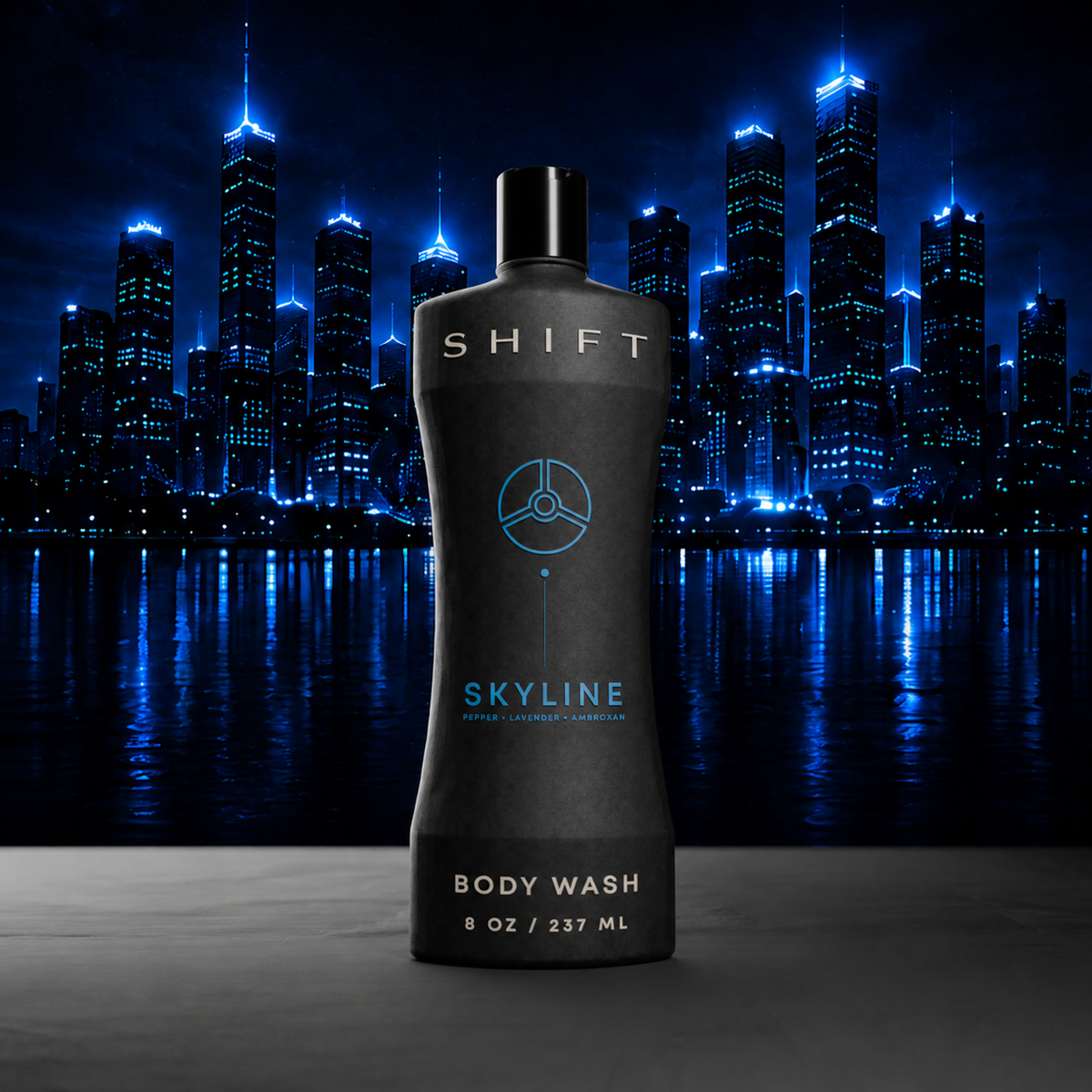 SHIFT Skyline Body Wash with Pepper, Lavender and Ambroxan