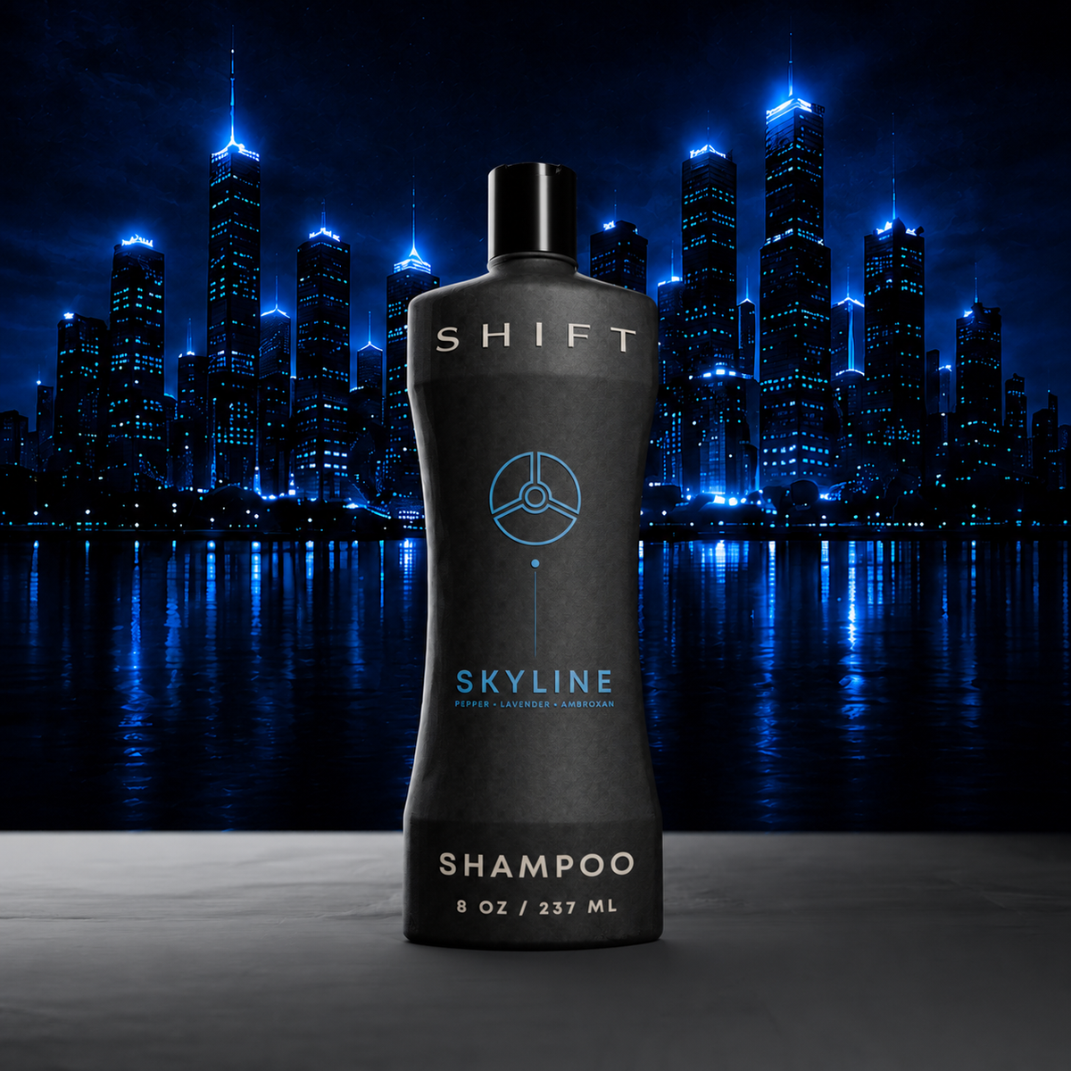 SHIFT Skyline Shampoo with Pepper, Lavender and Ambroxan