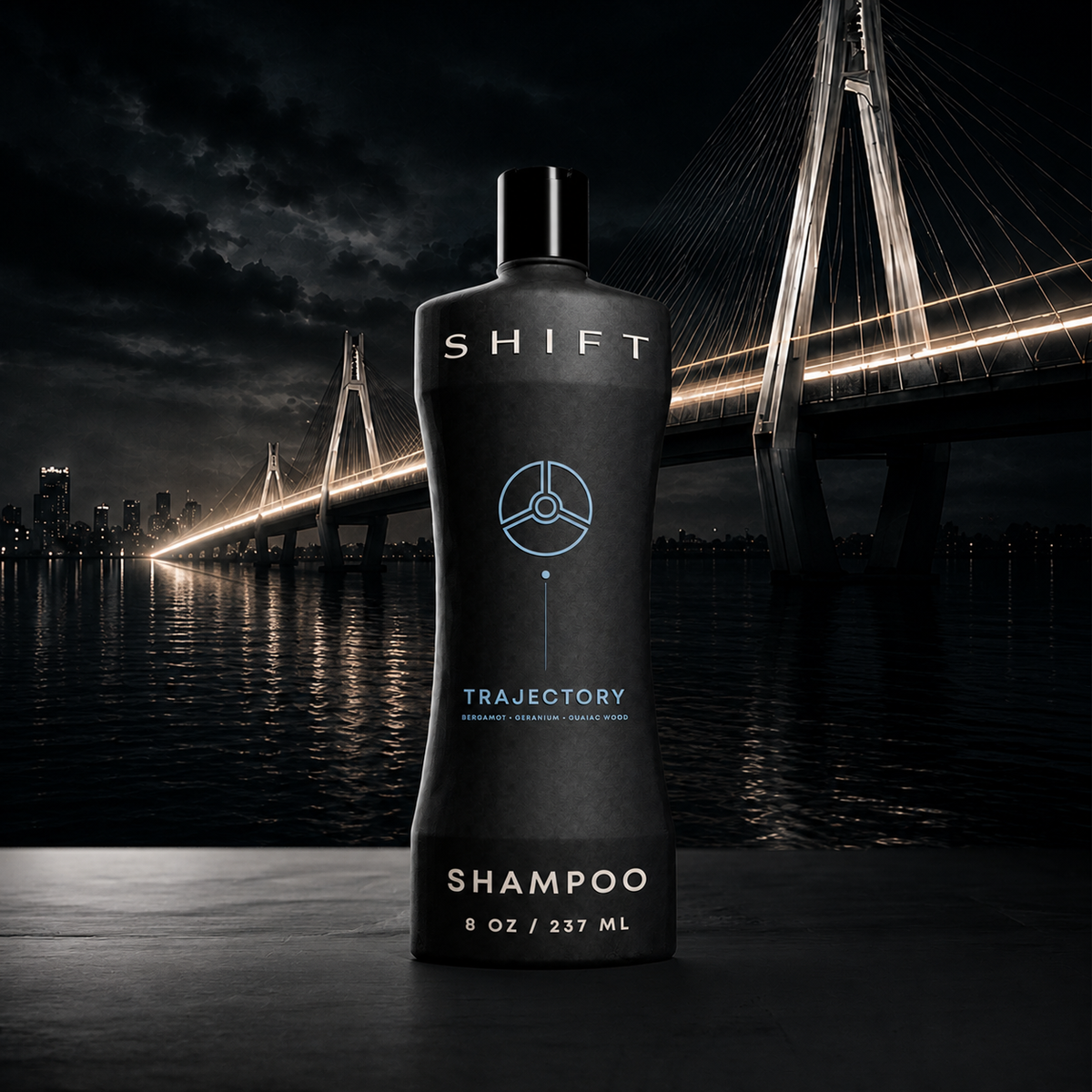 SHIFT Trajectory Shampoo with Bergamot, Geranium and Guaiac Wood