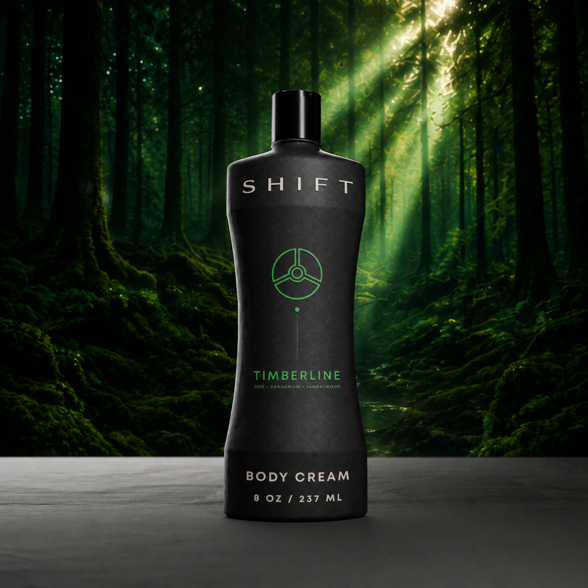 SHIFT Timberline Body Cream with Oud, Cardamom and Sandalwood
