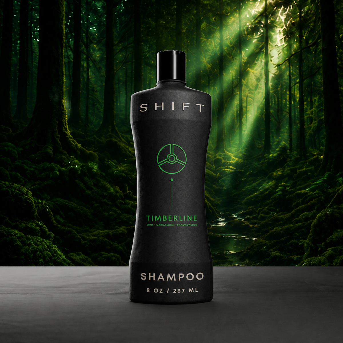 SHIFT Timberline Shampoo with Oud, Cardamom and Sandalwood